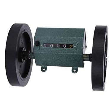 Imagem de ZJchao Roda de Medição, Medidor de Comprimento Tipo Rolo, Fita Métrica de Rolamento, Roda de Medida de 5 Dígitos para Transmissões Mecânicas 0-9999.9 Z96-F (contador de código)
