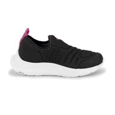 Imagem de Tenis Bibi Action Lycra Ref 1167425 Preto/rosa 28