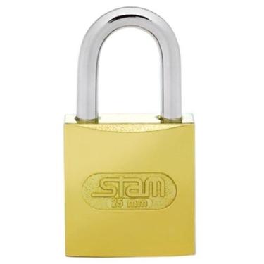 Imagem de Cadeado Latonado 25mm - Stam