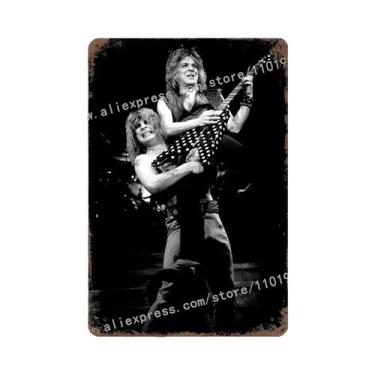 Imagem de Placa Decorativa Vintage Ozzy Osbourne Em Metal Para Pub, Bar, Man Cav