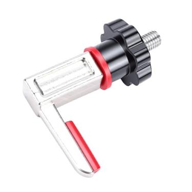 Imagem de Keenso Cantilever de Estrutura Em L, Peça de Máquina de Amarração de Badminton, Braço Fixo Em Forma de L de Metal Resistente Com Protetor de Alta Tensão para Cabeça e Garganta da