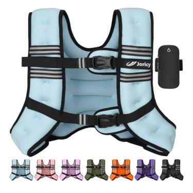 Imagem de Colete pesado para mulheres e homens, colete de peso de 11 kg com faixa refletiva, coletes de corrida para treino, caminhada, treinamento de força, perda de peso, fitness, musculação, musculação