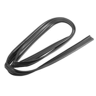 Imagem de Motoforti Vedação de canal para janela de porta, faixa de vedação de canal Weatherstrip Glassrun, para Honda Civic 2006-2011, borracha, frente direita, nº 72235SNLT02, preto, 1 peça