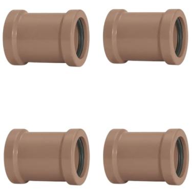 Imagem de Luva de Correr 50mm PVC Encanamento Conexão Kit 04 Un