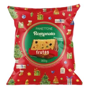 Imagem de Panettone Frutas Cristalizadas E Uvas Passas 300gr - Romanato