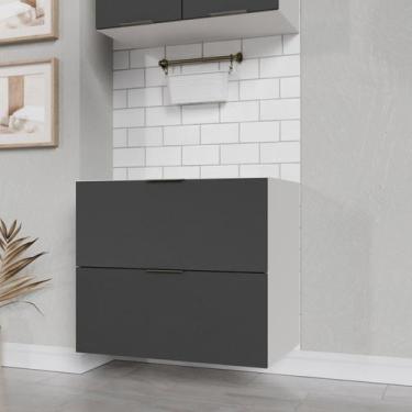 Imagem de Balcão 2 Gavetões, Gaveta Auxiliar e Puxador 150cm Ipanema CabeCasa Ma