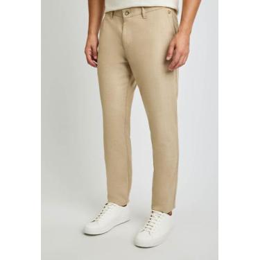 Imagem de Calça Docthos Slim Textura, 040 areia, 40