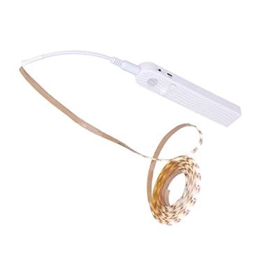 Imagem de Fafeicy Faixa de Luz de Indução de Corpo Humano de, Lâmpada de Gabinete LED à Prova d'água, Liga/desliga Automática para Armários e Armários