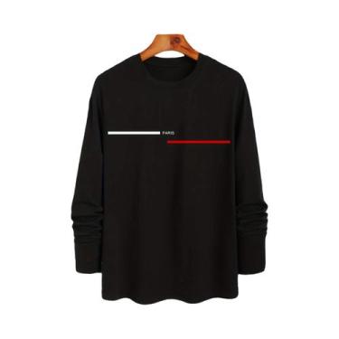 Imagem de Camiseta Masculina plus Size De Algodão, Ajuste Solto, Casual, Esporti