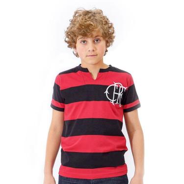 Imagem de Camisa Flamengo Infantil Retrô Tri Carioca Masculina-Masculino