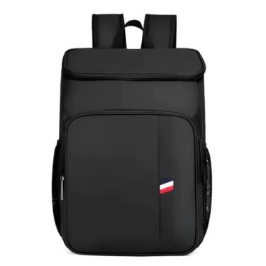 Imagem de Mochila Bolsa Térmica Cooler Impermeável Passeio Conservação Cor: PRETO