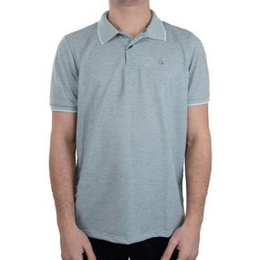 Imagem de Camisa Polo Masculina Ogochi MC Concept Slim Verde - 0075140-Masculino