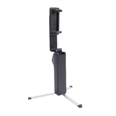Imagem de Yunseity Tripé para Selfie Stick, Suporte para tripé para Telefone Com Rotação de Eixo Duplo Remoto de 360° Sem Fio, Extensível até 26,77 pol. para Gravação de Vídeo de Fotografia de (BLACK)