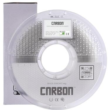 Imagem de Filamento de impressora 3D PLA+ de grau alimentício certificado de alta velocidade - 60-600 mm/s - CARBON por Comfy Materials - testado em laboratório em conformidade com a FDA, seguro para alimentos