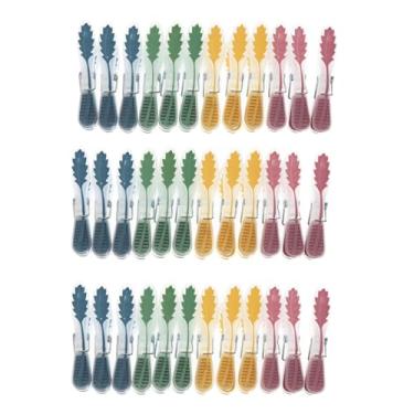 Imagem de Kit Pregadores de Roupas Para Varal Prendedor Emborrachado Resistente(36 Peças)