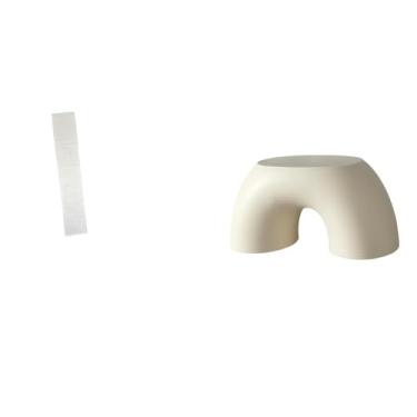 Imagem de Whtkoph Abajur de Chão de Papel para Sala de Estar com Cobertura E Pufe Antiderrapante para Calçar Os Sapatos, para Decoração.