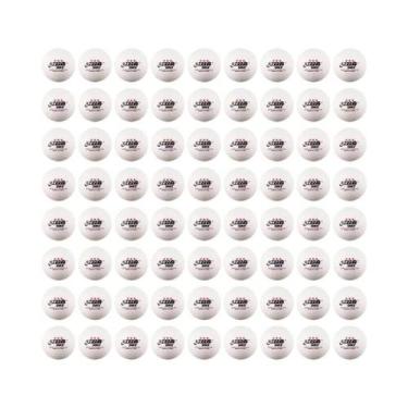 Imagem de Borracha De Tênis De Mesa ABS Branca Durável D40 Bolas De Ping Pong Pr