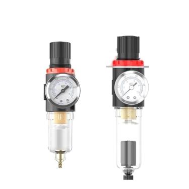 Imagem de Filtros Pneumáticos AFR 2000 1/4 Filtro AFR2000 para Compressor de Ar Separador de Umidade Regulador de Pressão Unidade de Separadores de Água de Óleo (10 mm)