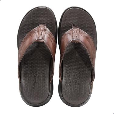 Imagem de Chinelo Masculino Pegada Anilina Pinhão