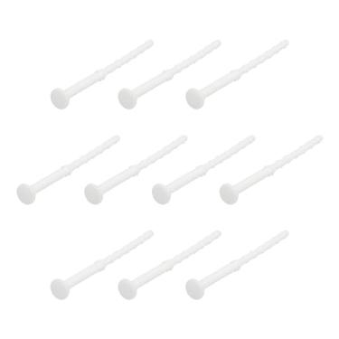 Imagem de Generic 20 peças de prego de borracha com absorção de choque, parafusos de ventilador de resfriamento de hardware de computador de estilo longo, antiruído, à prova de choque, refrigerador de borracha