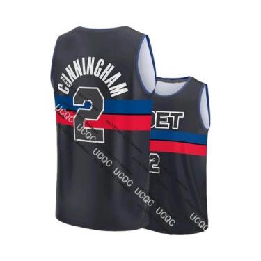 Imagem de Camisa De Basquete Respirável Masculina Cunningham NO 2 Colete Esporti