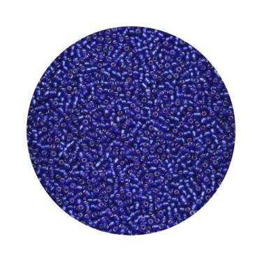 Imagem de Miçangas De Vidro Prateadas Internas 2mm 1500pcs 18g Para DIY Pulseira