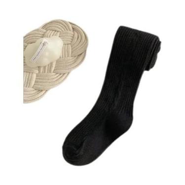 Imagem de Leggings De Algodão Para Meninas, Moda Infantil, Calças Justas Para Me