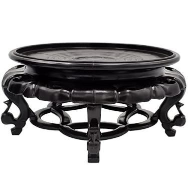 Imagem de fengshuisale Suporte para Aquário de Móveis Orientais, Base de Vaso, Suporte de Decoração para Casa Estável (10,2 Pol.)