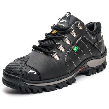 Imagem de Tênis Coturno Cano Baixo Masculino Adventure Bico Emborrachado - Front