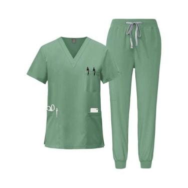 Imagem de Jaleco Cirúrgico Leve E De Secagem Rápida Para Homens E Mulheres, Unif