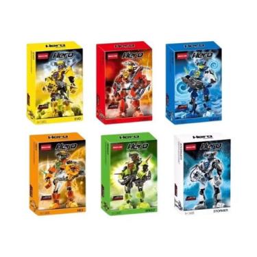Imagem de Conjunto De Blocos De Montar Hero Factory Star Warrior Bionicle, Brinq