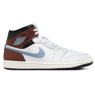 Imagem de Nike Jordan 1 Retro MCS Tênis masculino, tamanho vermelho/branco/preto, Branco, 43