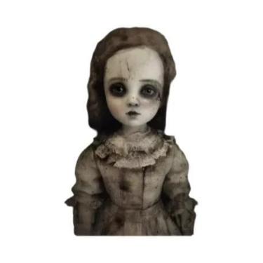 Imagem de Arte Em Tela De Lona De Fantasma Palhaço Gótico Escuro Para Decoração 