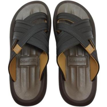 Imagem de Chinelo Gaspea Masculino Casual Dia Dia Borracha Luxemburgo Cartago 12282-Masculino