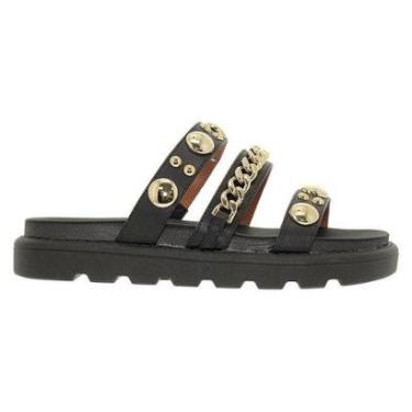 Imagem de Sandália Vizzano Social Strass 6210.1037 Preta-Feminino