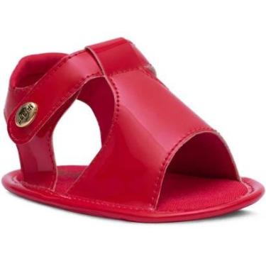 Imagem de Sandália Bebê Feminina Batizado Sapato Recém-nascido 01.14-Feminino