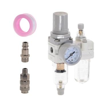 Imagem de Filtro de ar regulador de óleo separador de água filtro armadilha válvula regulador de drenagem automática tipo AC2010-02