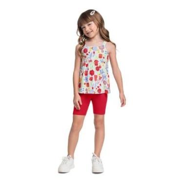 Imagem de Conjunto Bata Floral e Bermuda Bee Loop-Feminino