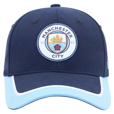 Imagem de Boné Manchester City Azul Marinho Claro Supercap-Unissex