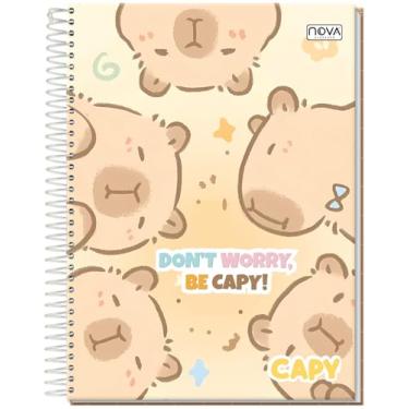 Imagem de CADERNO UNIVERSITÁRIO C/D ESPIRAL CAPY 10 MATÉRIAS 160 FLS - CAPIVARA
