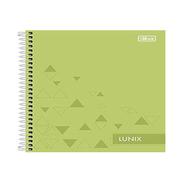 Imagem de Caderno Espiral Capa Dura Colegial 1 Matéria Lunix - 80 Folhas - Sortido (Pacote com 4 unidades)
