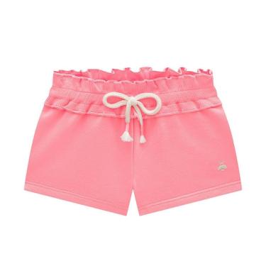 Imagem de Short Moletinho Infantil Menina Rosa Somnii-Feminino