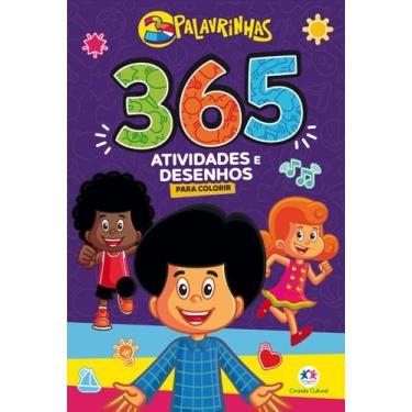 Imagem de Livro - 3 Palavrinhas - 365 atividades e desenhos para colorir