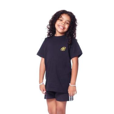 Imagem de Camiseta Infantil Bali Hai Gold - Bali Company, Preto, 08