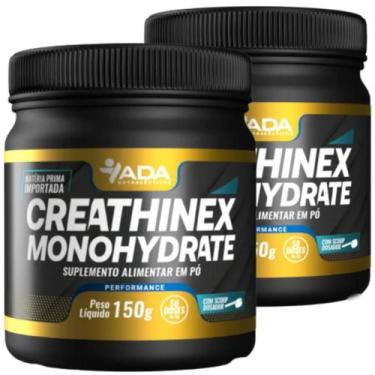 Imagem de Kit 2 Pote Creathinex Monohydrate 300g Creatina Monohidratada Pré Trei