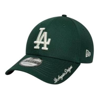 Imagem de Boné New Era 940 Los Angeles Dodgers Visor Script Verde-Masculino