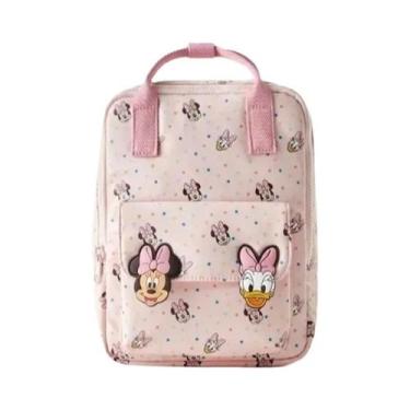 Imagem de Mochila Infantil Minnie Mouse, Linda Mini Bolsa Escolar Para Meninos E