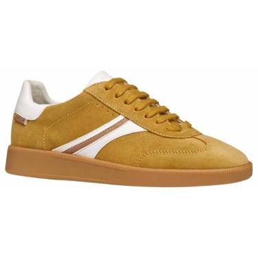 Imagem de Geox Tênis feminino de cano baixo, Amarelo, 40