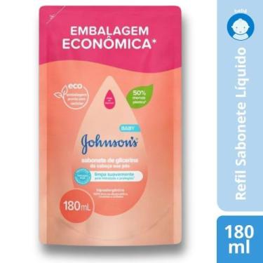 Imagem de Sabonete Líquido Johnson's Baby Glicerina Da Cabeça Aos Pés 180ml