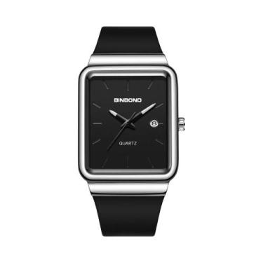 Imagem de Relógio De Quartzo Masculino À Prova d'Água, Esportivo, Casual, Com Pu